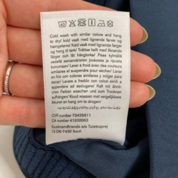 NWT Girlfriend Collective Midnight Topanga Bra - Picture 6 of 7